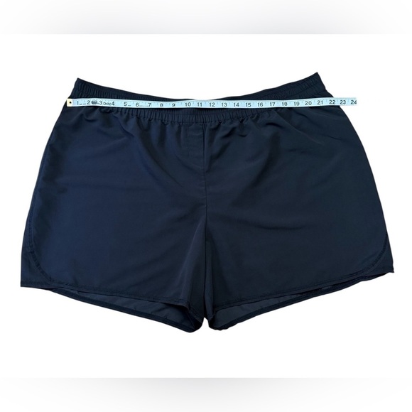 NWOT, Penningtons, Plus Size Athletic Shorts, 2X, Black - Picture 3 of 8